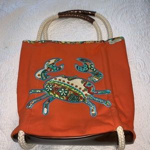 Spartina Crab Beach Bag
